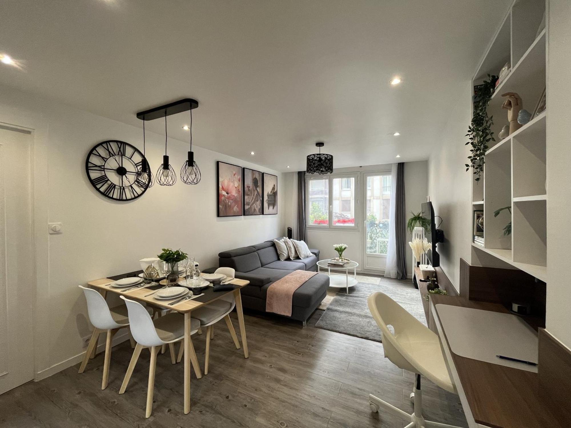 Entire 60M2 Apartment - Close To Paris - Parking - Kitchen - 2Min Rerb - Olympic'24 Bourg-la-Reine Exterior foto